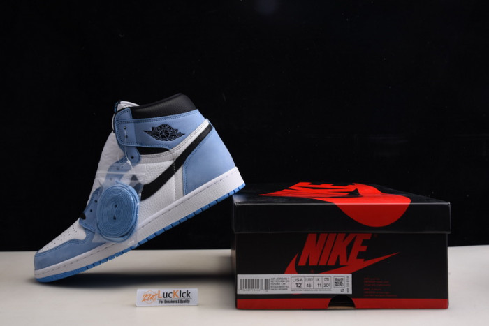 jordan 1 retro high white university blue black 555088-134