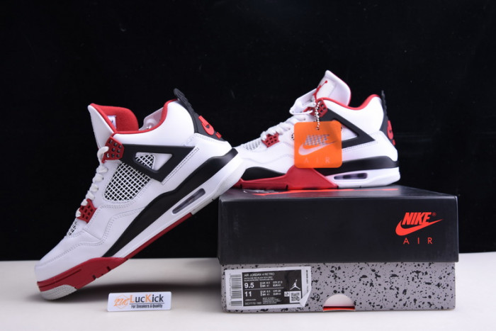 Jordan 4 Retro Fire Red (2020) DC7770-160