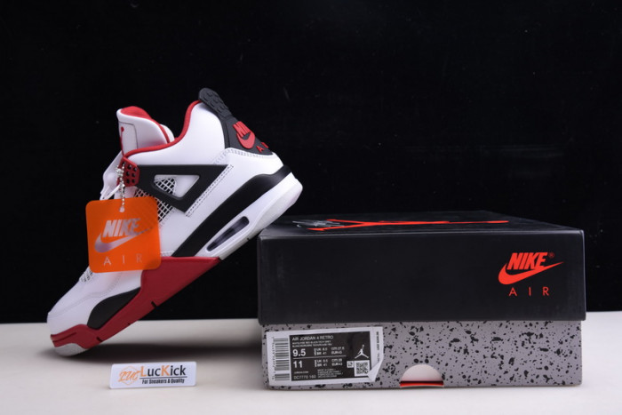 Jordan 4 Retro Fire Red (2020) DC7770-160