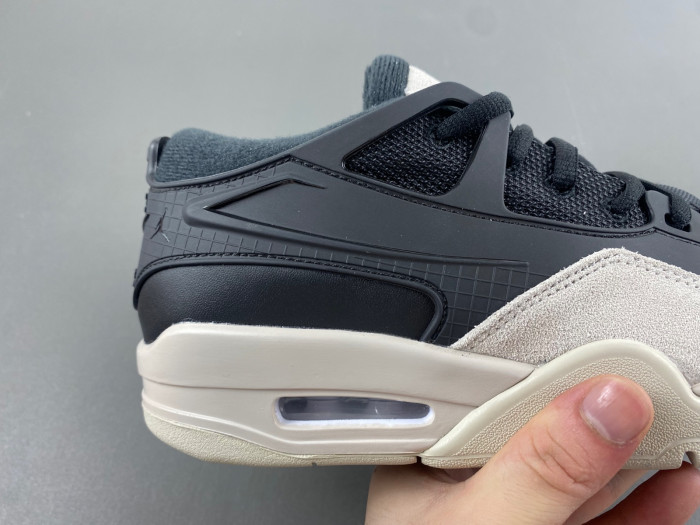 air jordan 4 rm “black/light bone”  fq7939-001