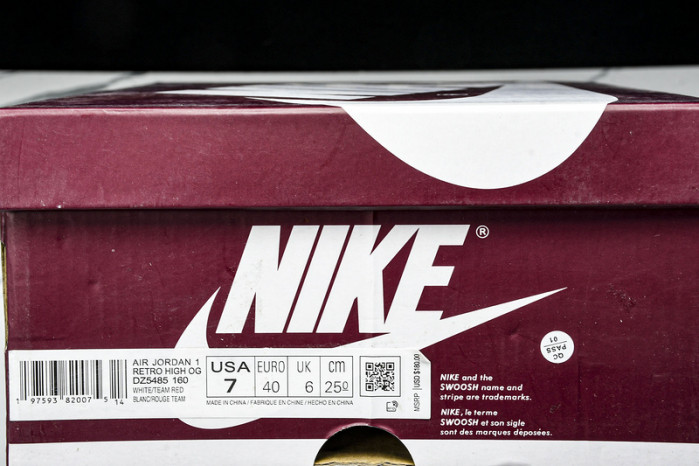 Air Jordan 1 High "Dune Red" DZ5485-160