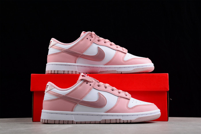nike dunk low pink velvet (gs) - do6485-600