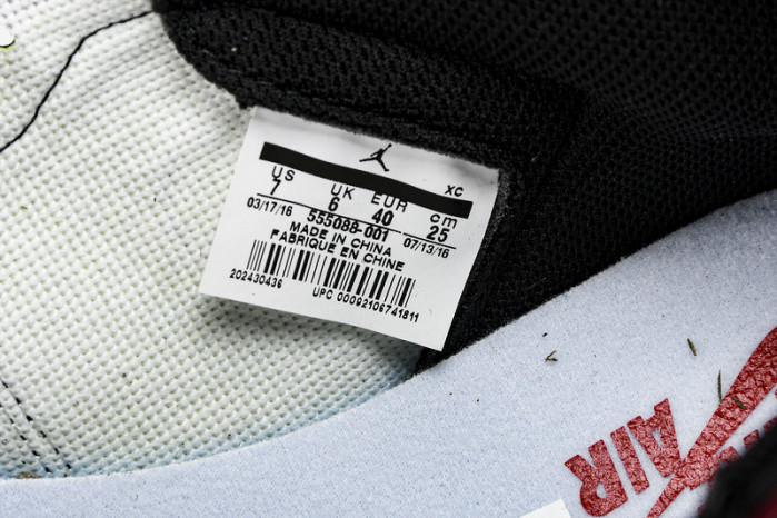 Jordan 1 Retro Bred "Banned" 555088-001