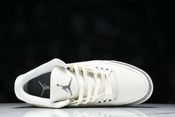 Air Jordan 3 Retro “Sail/Metallic Silver” CK9246-100