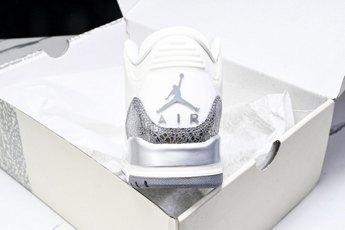Air Jordan 3 Retro “Sail/Metallic Silver” CK9246-100