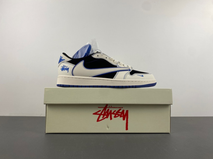 Fragment x Travis Scott x Air Jordan 1 Low x Supreme SJ2068-127