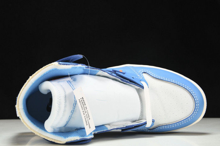 Jordan 1 Retro High OW University Blue AQ0818-148