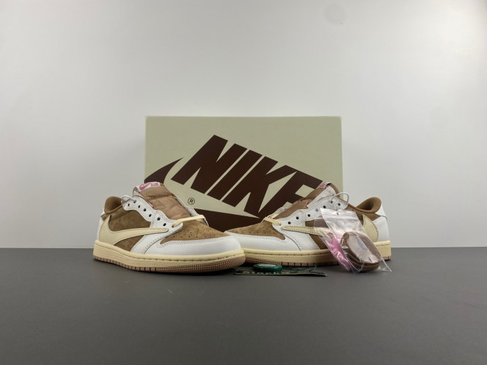 travis scott x air jordan 1 low og  dm7866-106