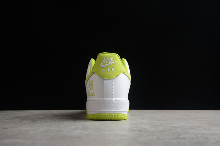 nike air force 1 07 low white lime green af1234-002