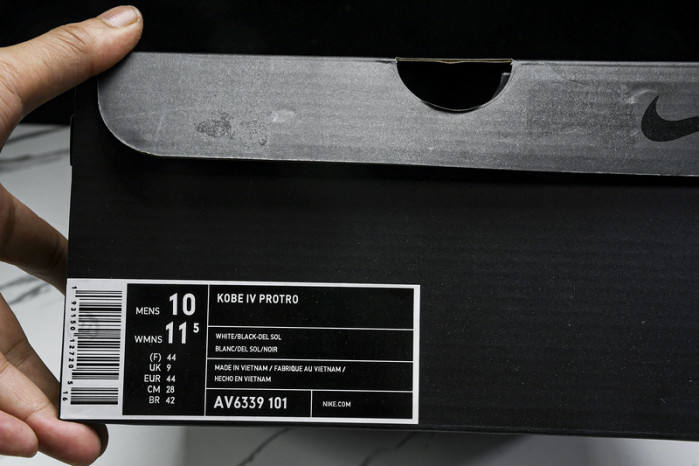 nike zoom kobe 4 protro“del sol”  av6339-101