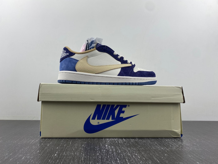 travis scott x air jordan 1 low  dm7866-808