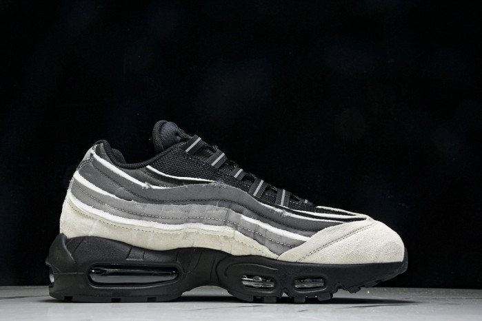 Air Max 95 Comme Des Garcons Black Grey CU8406-101