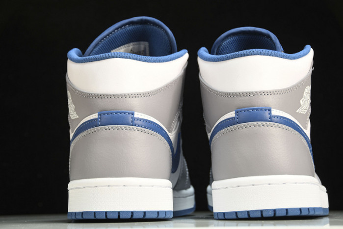 air jordan 1 mid "true blue"    dq8426-014