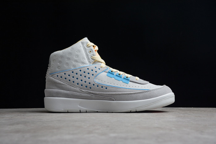union la x air jordan 2 "grey fog"   dn3802-200