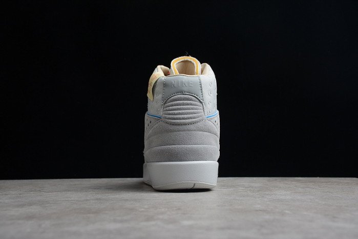 union la x air jordan 2 "grey fog"   dn3802-200