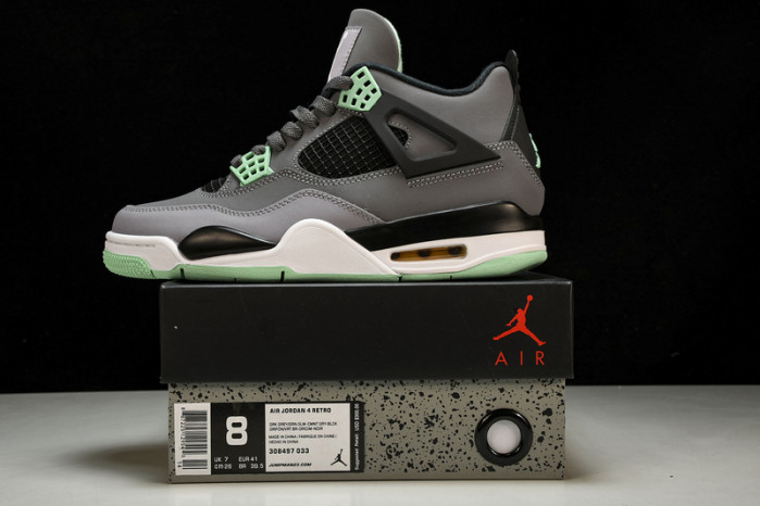 jordan 4 retro green glow 308497-033