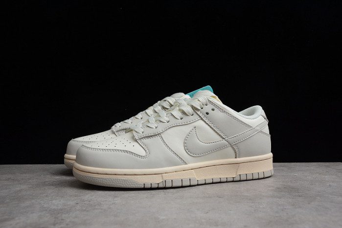 nike dunk low sail light bone (w) - dd1503-107