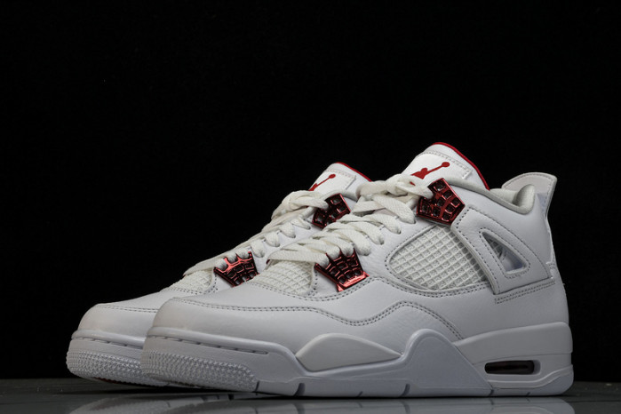 Jordan 4 Retro "White University Red" CT8527-112