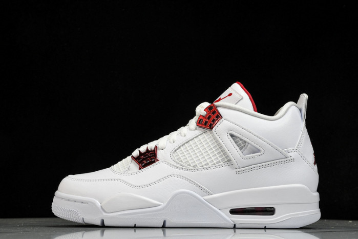 Jordan 4 Retro "White University Red" CT8527-112