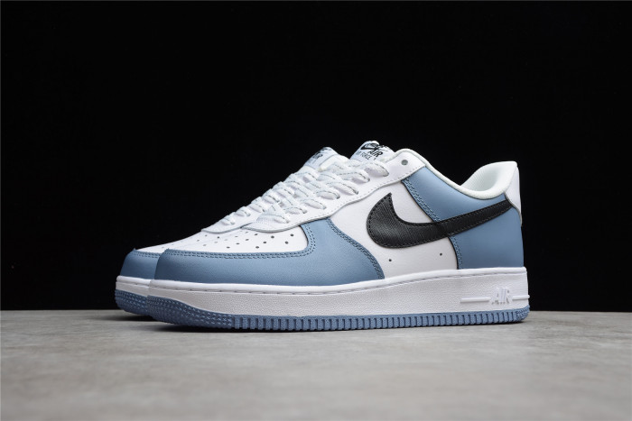 Nike Air Force 1 07 Low White Sky Blue Black CQ5059-109