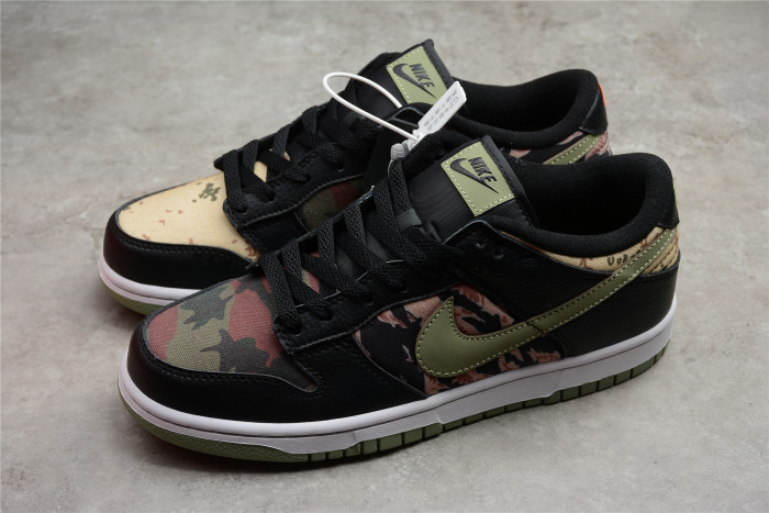 nike dunk low crazy camo  dh0957-001