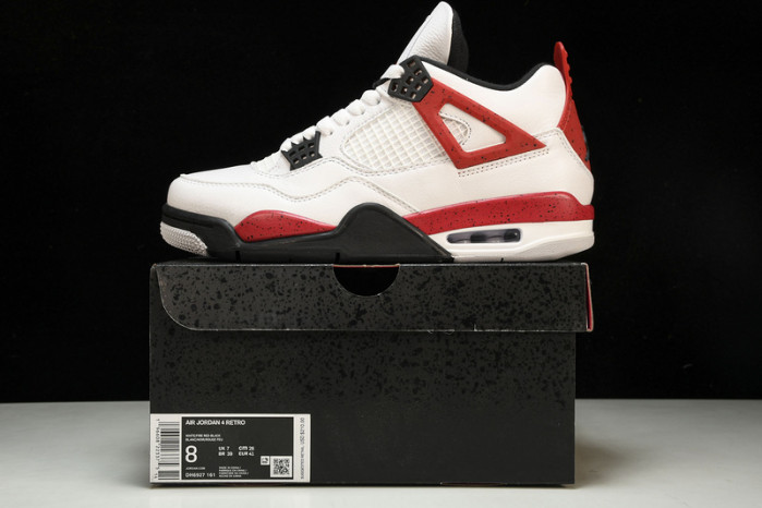 air jordan 4  “red cement” dh6927-161