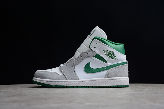 jordan 1 mid grey green dc7294-103