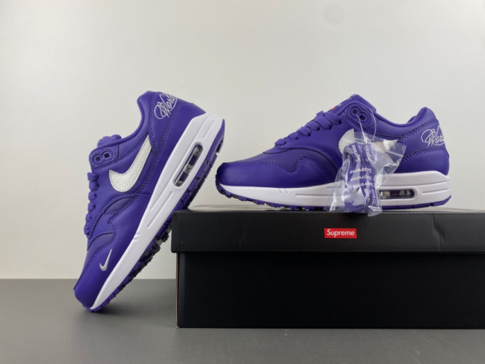 Supreme x Nike Air Max 1 “Varsity Purple” HF8813-500