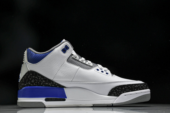 jordan 3 retro white/royal blue ct8532-145