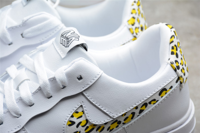 nike air force 1 low pixel white leopard (w) dh9632-101