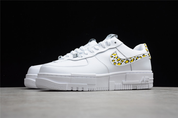 nike air force 1 low pixel white leopard (w) dh9632-101