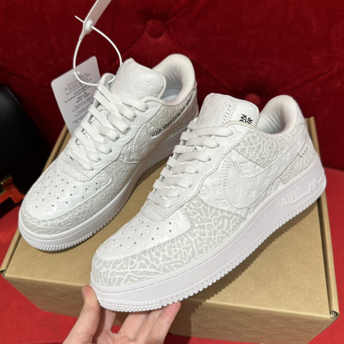 lou vuit sci-fi sneakers& nike air force 1  lvs&naf-004