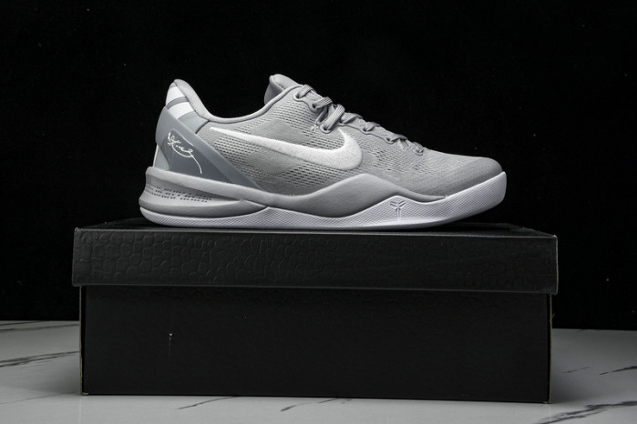 nike zoom kobe 8  “wolf grey”  hf9550-002