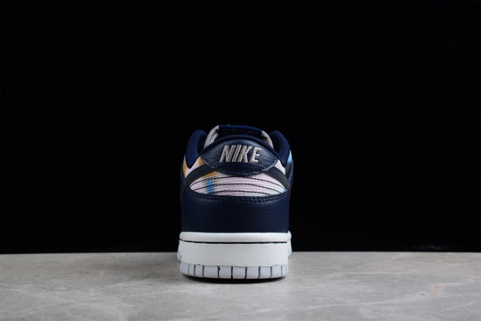 nike dunk low graffiti navy   dm0108-400