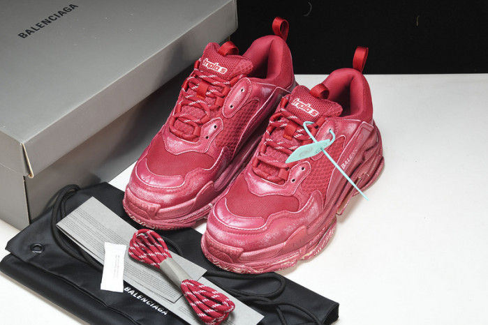 balenga triple s black clear sole    btsbcs-024