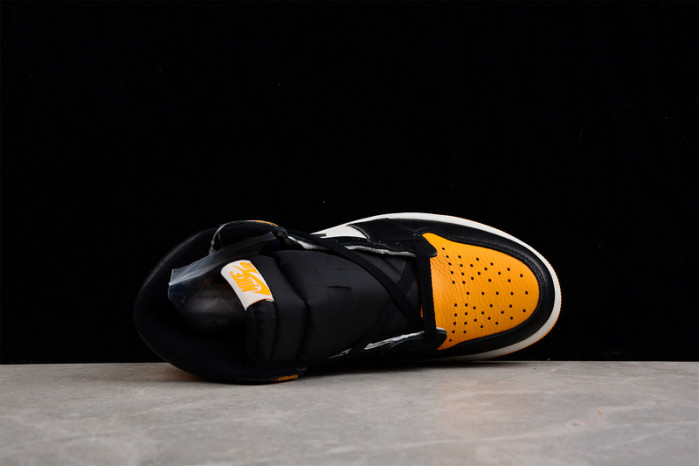 air jordan 1 high og "yellow toe"  555088-711