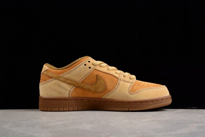 nike sb dunk low pro trd qs "wheat"  883232-700