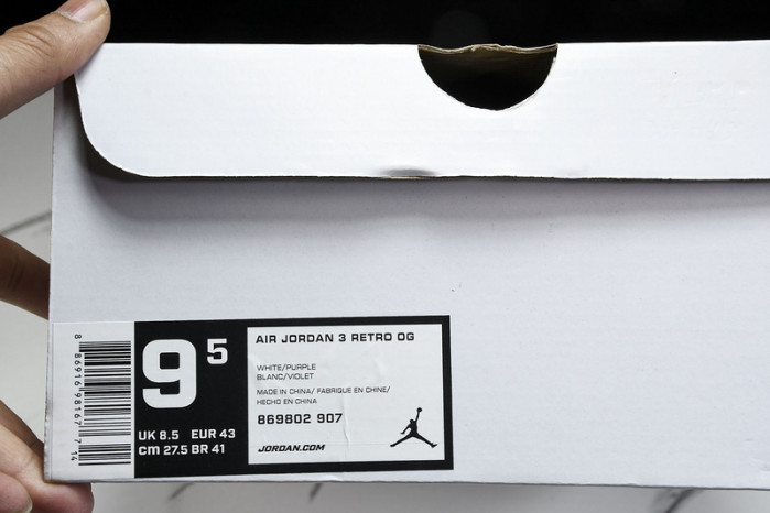 Jordan 3 Retro Kobe Bryant PE 869802-907