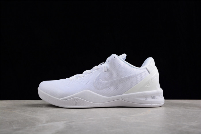 nike kobe 8 protro "triple white"   fj9364-100