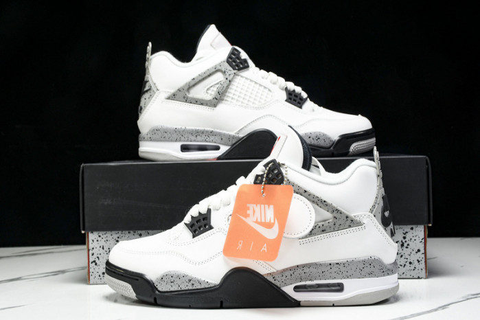 Air Jordan 4 “White Cement” 2025 FV5029-100