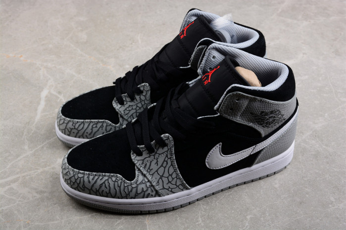 air jordan 1 mid "elephant toe" aj1  dm1200-016