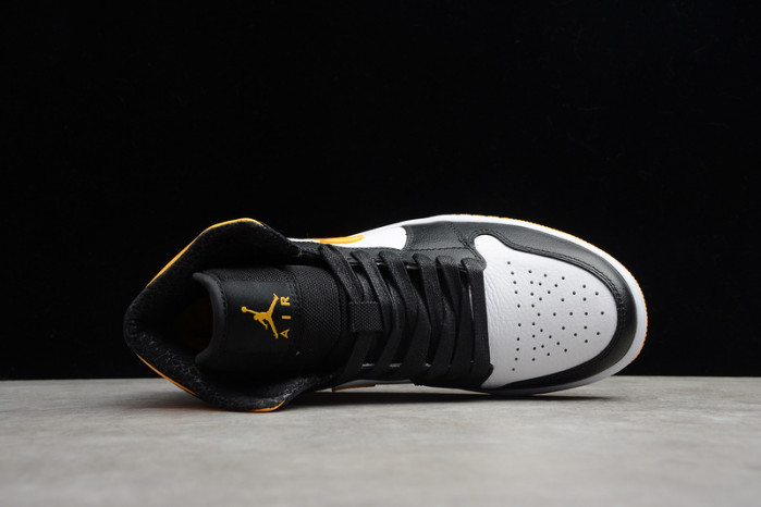 jordan 1 mid   orange black (w) cv5276-107