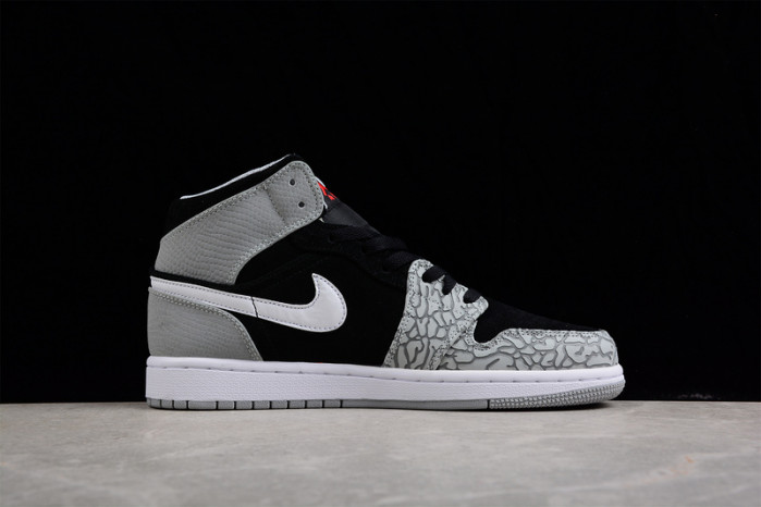 air jordan 1 mid "elephant toe" aj1  dm1200-016