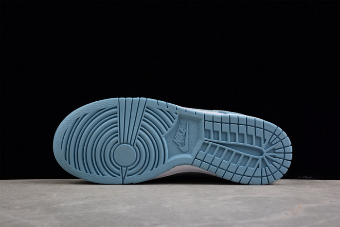 nike dunk low gs grey blue dh9765-401