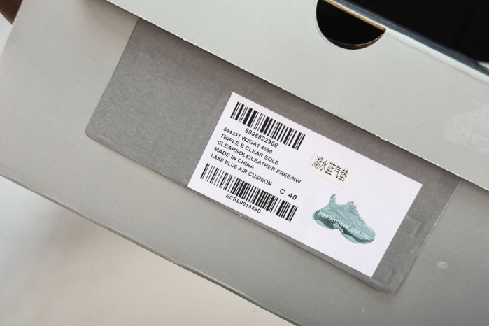 balenga triple s black clear sole    btsbcs-025