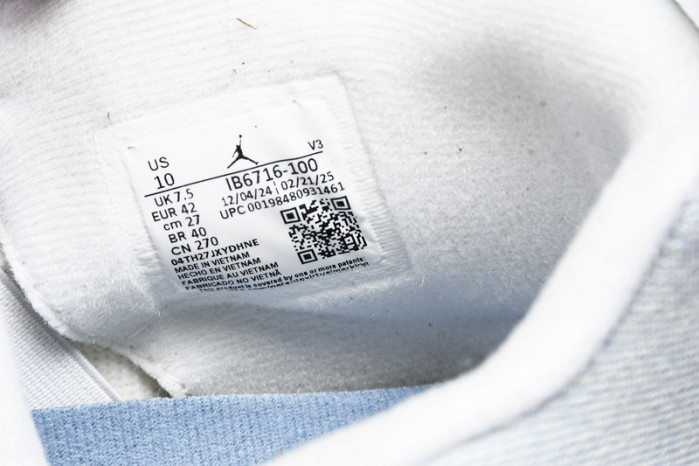 Air Jordan 4 Denim “Worn Blue” IB6716-100