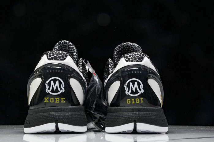 Nike Kobe 7 VI WHITE AND BLACK BLANC ET NOIR CW2190-002