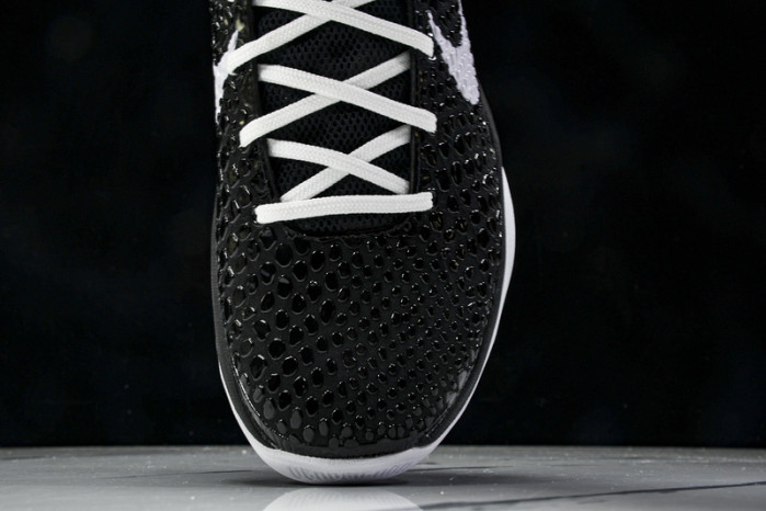 Nike Kobe 7 VI WHITE AND BLACK BLANC ET NOIR CW2190-002