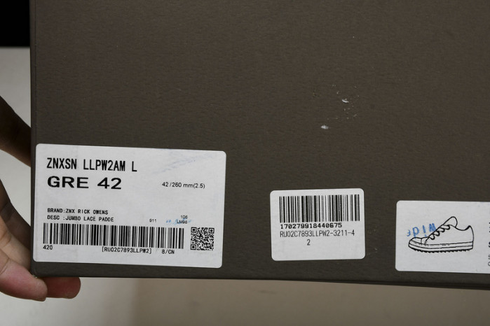 RICK OWEN.S SNEAKER RO-218