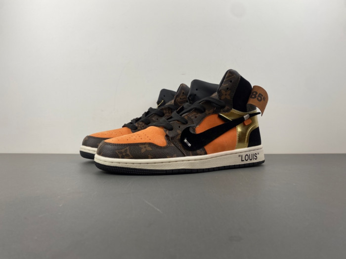 Air Jordan 1 High & LV 554724-555